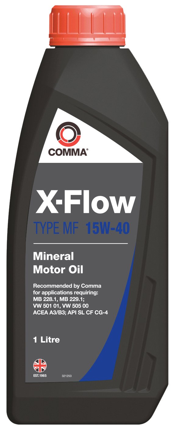 Comma XFMF1L X-Flow Type MF 15W-40 Mineral Motoröl 1 L von comma