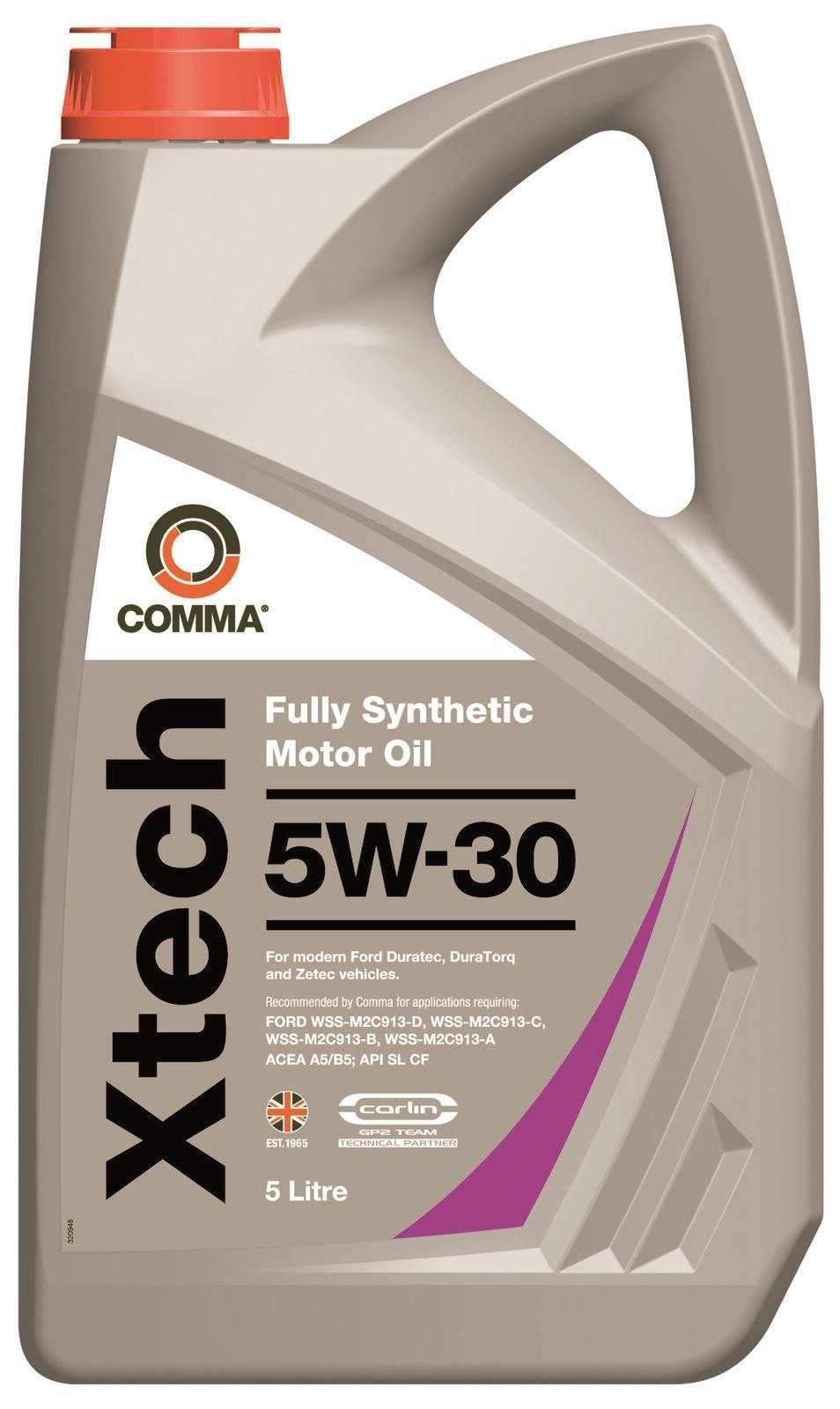 Comma XTC5L XTech 5W-30 Synthetisches Motoröl 5 L Comma XTC5L XTech 5W-30 Synthetisches Motoröl 5 L von COMMA