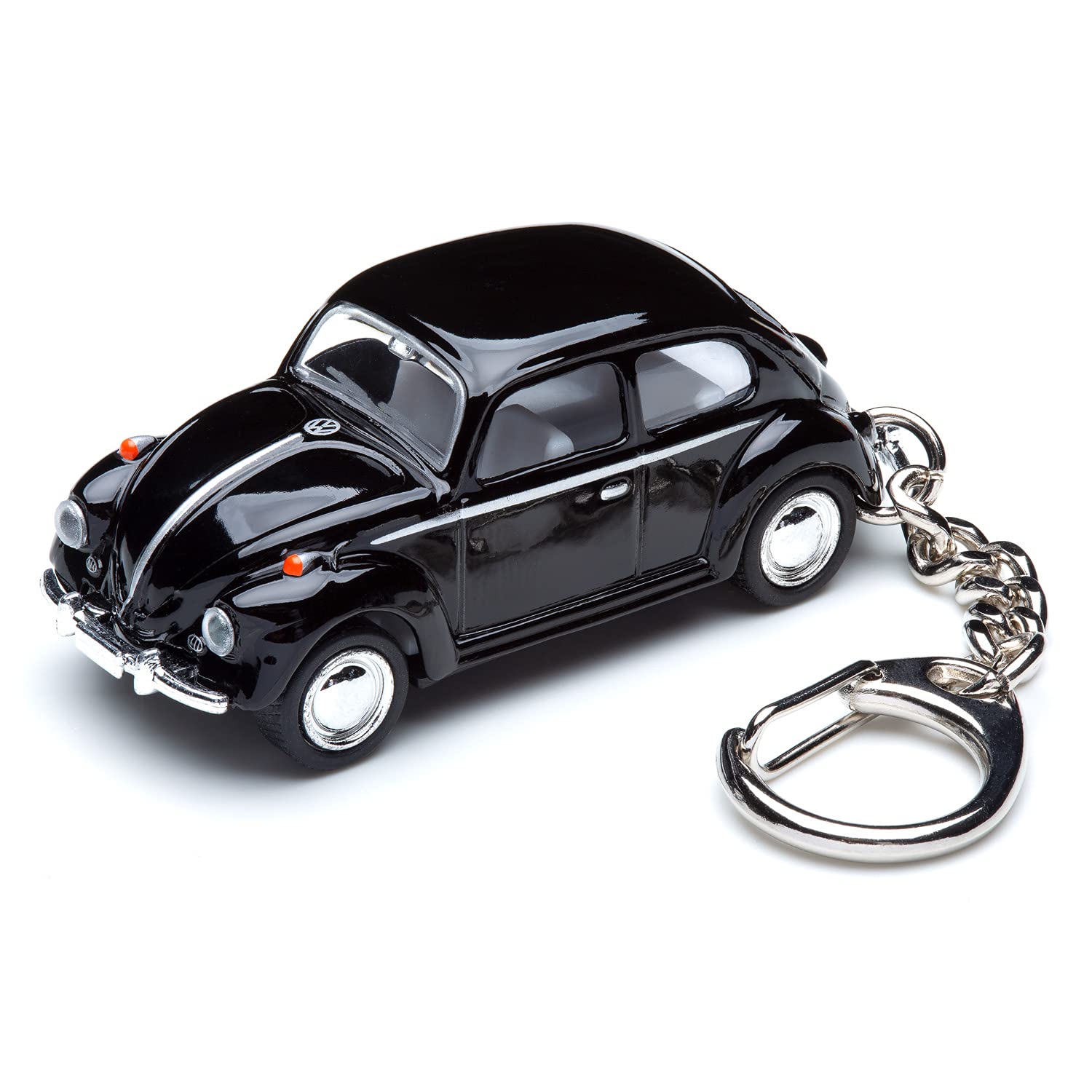 corpus delicti :: Schlüsselanhänger mit Modellauto kompatibel mit VW Käfer für alle Auto- und Oldtimerfans (schwarz) (20.7) von corpus delicti