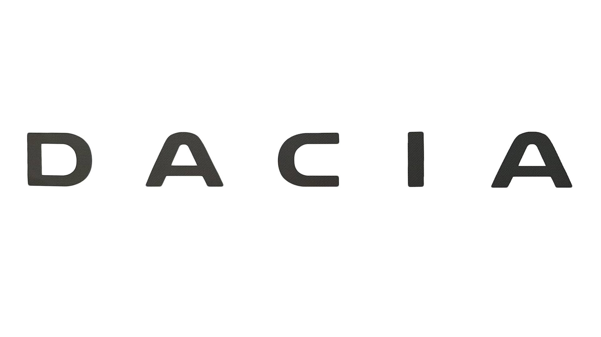 craVeDRIVE Tuning Autoaufkleber Dacia Logo Sticker | Wasserfest Aufkleber Dekorations Zubehör für Dacia Duster Logan Sandero Lodgy | Grau | Hohe Qualität wie beim OEM von craVeDRIVE