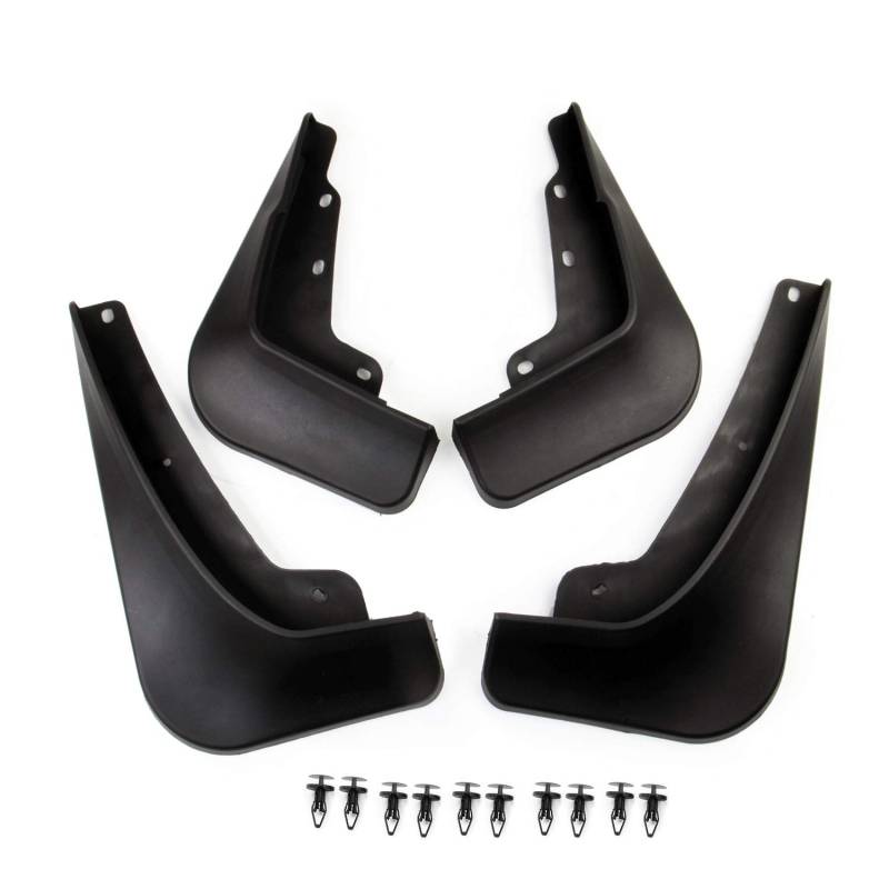 Crosselec 4 x Schwarze Schmutzfänger für Dodge Charger 2015+ (nur SXT) von crosselec