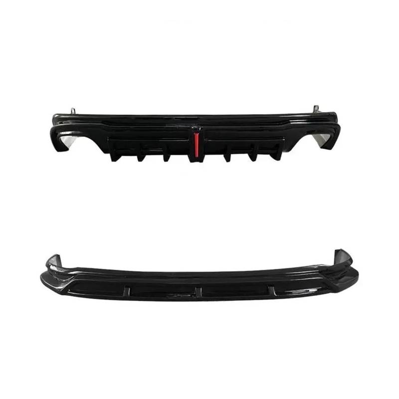 Auto-Modifikation Frontschaufel Heckspoiler Bodykit Zubehör ， Kompatibel mit Chery Tiggo 8 Pro 2022-2024(Carbon fiber pattern Front+Back) von cwyatzkj