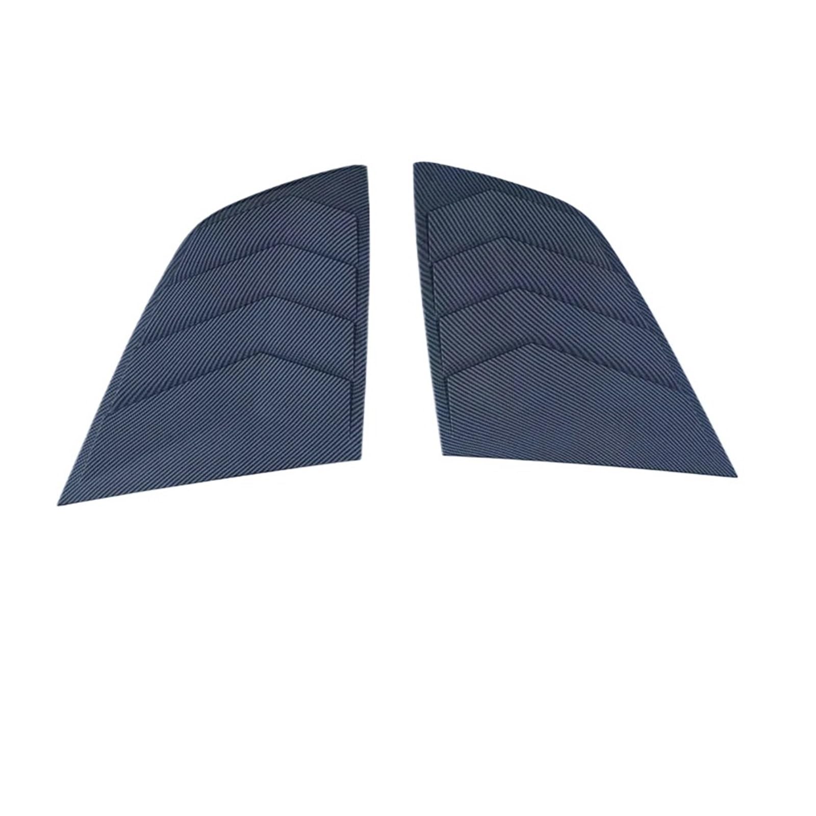 Dreieckiger Lamellendekorrahmen for die Außenheckscheibe, kompatibel mit CHERY Tiggo 8 Pro Max Tiggo 8 2021–2024(Carbon fiber pattern) von cwyatzkj