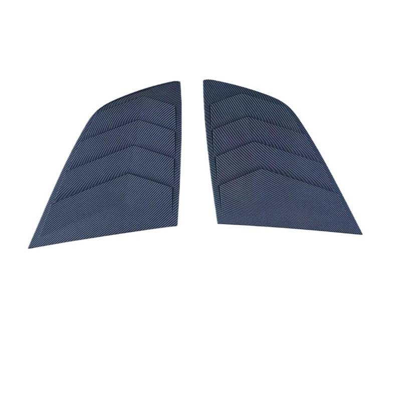 Dreieckiger Lamellendekorrahmen for die Außenheckscheibe, kompatibel mit CHERY Tiggo 8 Pro Max Tiggo 8 2021–2024(Carbon fiber pattern) von cwyatzkj