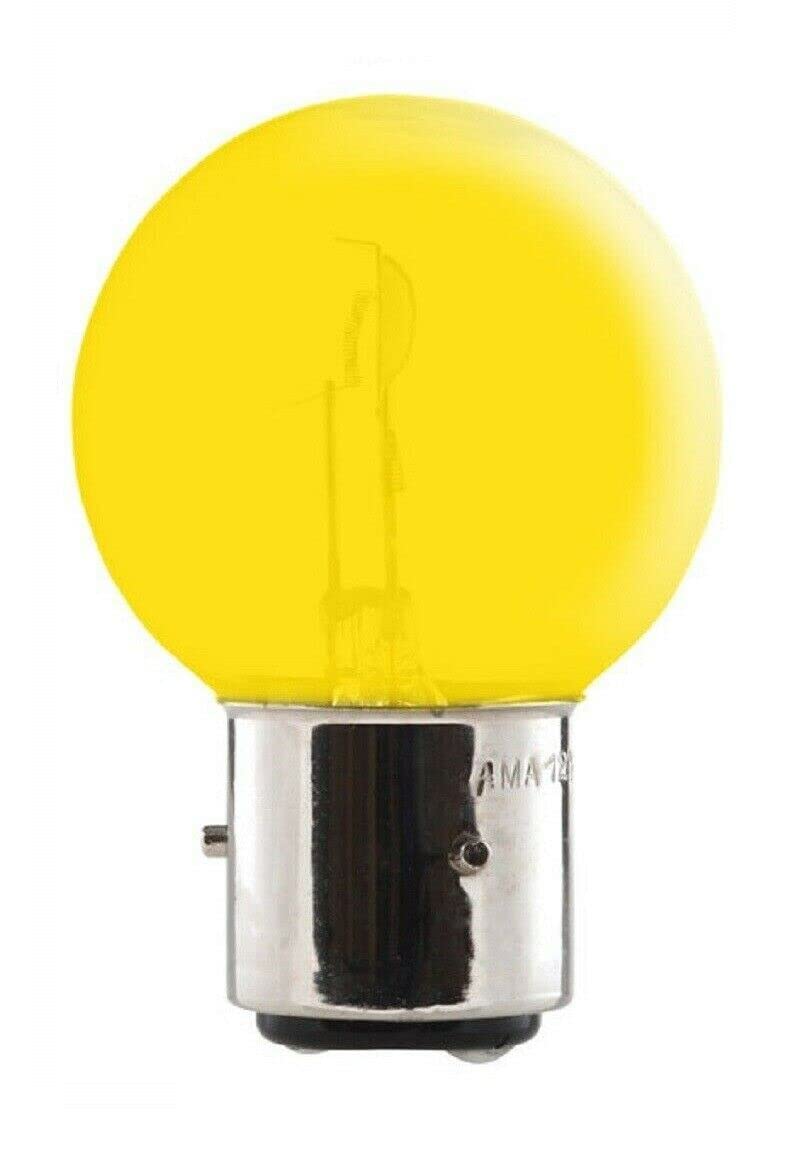 GLÜHBIRNE 12V 45/40W BA21D GELB GLÜHLAMPE AUTO VINTAGE OLDTIMER SCHEINWERFER BIRNE GLÜHBIRNE 12V 45/40W BA21D GELB GLÜHLAMPE AUTO VINTAGE OLDTIMER SCHEINWERFER BIRNE von cyclingcolors