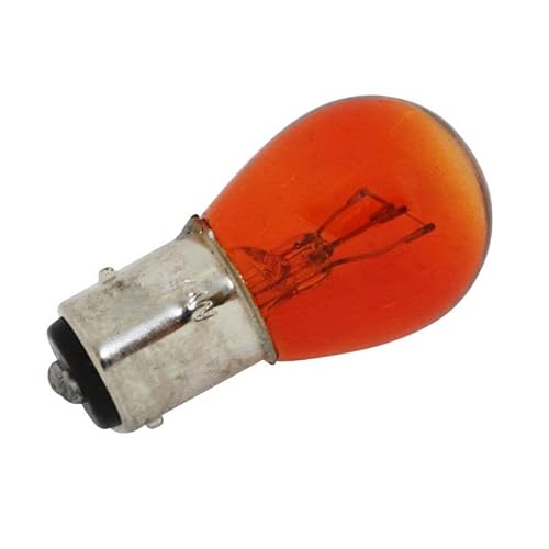 12V 21/5W BAY15D ORANGE GLÜHBIRNE AUTO BREMSLICHT GLÜHLAMPE AUTOBIRNEN RÜCKLICHT STOPPLICHT MOTORRAD MOPED Außenlampe von cyclingcolors