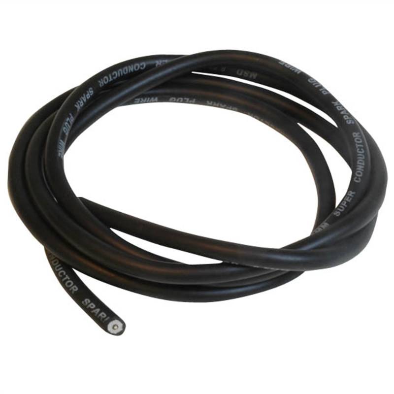 ZÜNDKABEL 5MM 6MM 7MM ZÜNDUNGSKABEL ZÜNDKERZE SCHWARZ KUPFER KABEL PVC AUTO MOTO MOPED MOTORRAD (⌀7mm, länge 1m) von cyclingcolors