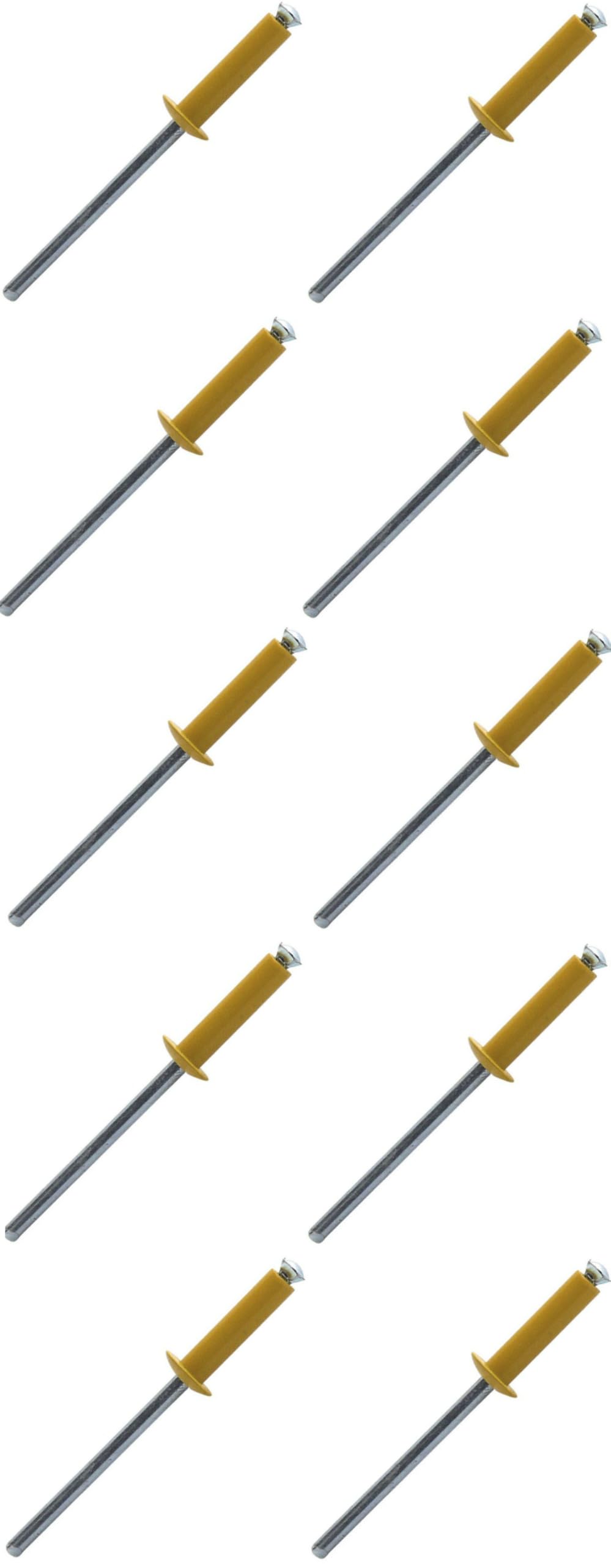 cyclingcolors 10x blindnieten gelb 4x16mm nummernschilder Auto Motorrad Moped mofa mokick niet cyclingcolors 10x blindnieten gelb 4x16mm nummernschilder Auto Motorrad Moped mofa mokick niet von cyclingcolors