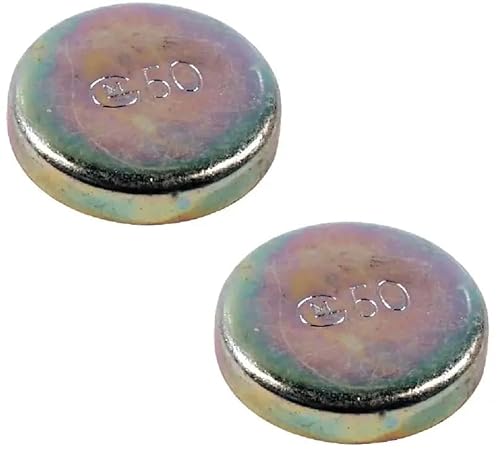 cyclingcolors 2x Froststopfen Verschlußstopfen Motorblock Motor Auto Motorrad Traktor, 22mm von cyclingcolors