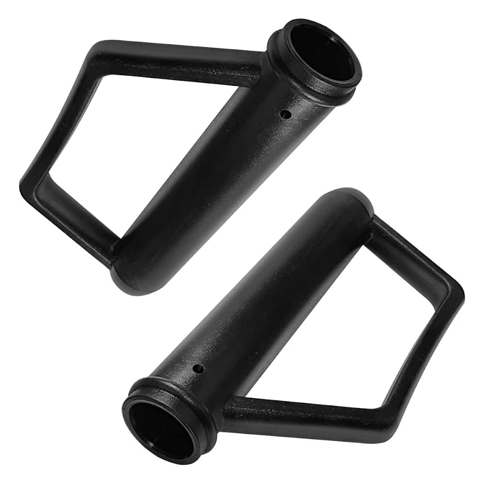 cyclingcolors 2x Sackkarrengriffe griffe handgriffe für sackkarre schubkarre bügelgriffe 25mm x 165mm, Schwarz cyclingcolors 2x Sackkarrengriffe griffe handgriffe für sackkarre schubkarre bügelgriffe 25mm x 165mm, Schwarz von cyclingcolors