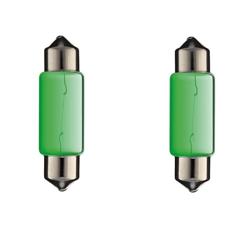 cyclingcolors 2x glühbirne 5W 10X36 24V grün glühlampe auto motorrad moped roller traktor LKW Lieferwagen cyclingcolors 2x glühbirne 5W 10X36 24V grün glühlampe auto motorrad moped roller traktor LKW Lieferwagen von cyclingcolors