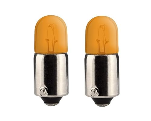 cyclingcolors 2x glühbirne BA9S 4W 24V ORANGE glühlampe auto motorrad moped roller traktor LKW Lieferwagen cyclingcolors 2x glühbirne BA9S 4W 24V ORANGE glühlampe auto motorrad moped roller traktor LKW Lieferwagen von cyclingcolors