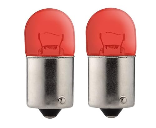 cyclingcolors 2x glühbirne ROUGE 24V BA15S 10W glühlampe auto motorrad moped roller traktor LKW Lieferwagen cyclingcolors 2x glühbirne ROUGE 24V BA15S 10W glühlampe auto motorrad moped roller traktor LKW Lieferwagen von cyclingcolors