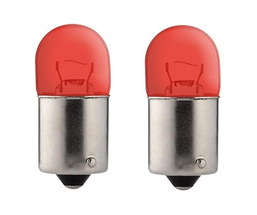 cyclingcolors 2x glühbirne ROUGE BA15S 24V 5W glühlampe auto motorrad moped roller traktor LKW Lieferwagen cyclingcolors 2x glühbirne ROUGE BA15S 24V 5W glühlampe auto motorrad moped roller traktor LKW Lieferwagen von cyclingcolors