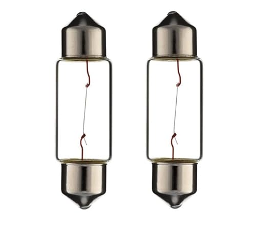 cyclingcolors 2x glühbirne SV8.5 10W 10X36 24V glühlampe auto motorrad moped roller traktor LKW Lieferwagen cyclingcolors 2x glühbirne SV8.5 10W 10X36 24V glühlampe auto motorrad moped roller traktor LKW Lieferwagen von cyclingcolors