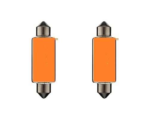 cyclingcolors 2x glühbirne SV8.5 21W 15X44 ORANGE 12V glühlampe auto motorrad moped roller traktor LKW Lieferwagen cyclingcolors 2x glühbirne SV8.5 21W 15X44 ORANGE 12V glühlampe auto motorrad moped roller traktor LKW Lieferwagen von cyclingcolors