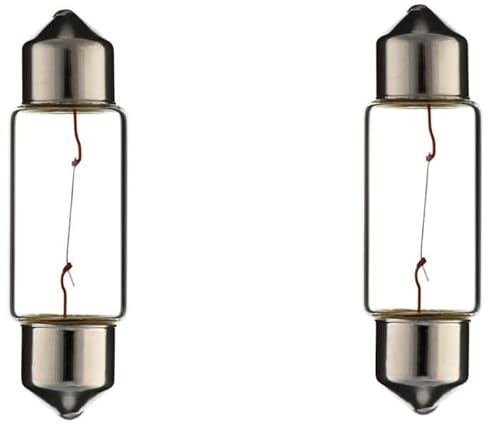 cyclingcolors 2x glühbirne SV8.5 5W 24V 10X36 glühlampe auto motorrad moped roller traktor LKW Lieferwagen cyclingcolors 2x glühbirne SV8.5 5W 24V 10X36 glühlampe auto motorrad moped roller traktor LKW Lieferwagen von cyclingcolors