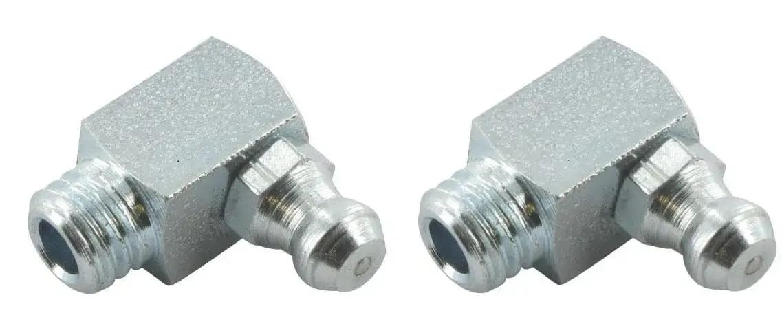 cyclingcolors 2x schmiernippel stahl kegelschmiernippel Fettpresse Nippel traktor rasenmäher auto motorrad roller, M8 1X 1,25 90° cyclingcolors 2x schmiernippel stahl kegelschmiernippel Fettpresse Nippel traktor rasenmäher auto motorrad roller, M8 1X 1,25 90° von cyclingcolors