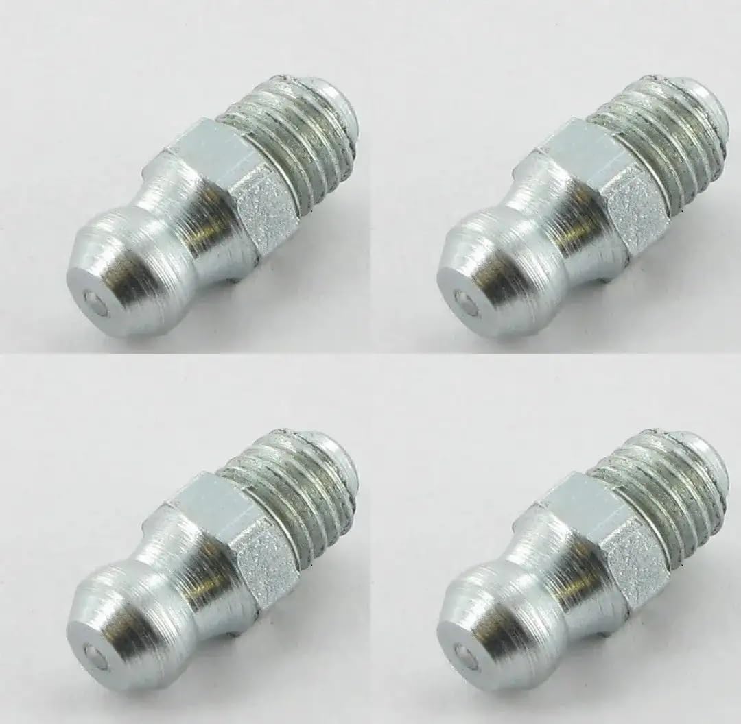 cyclingcolors 4x schmiernippel stahl kegelschmiernippel Fettpresse Nippel traktor rasenmäher auto motorrad roller, 1/4 UNF 180° cyclingcolors 4x schmiernippel stahl kegelschmiernippel Fettpresse Nippel traktor rasenmäher auto motorrad roller, 1/4 UNF 180° von cyclingcolors