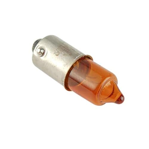 cyclingcolors Birne, BA9S, 12V, 10W, Orange von cyclingcolors