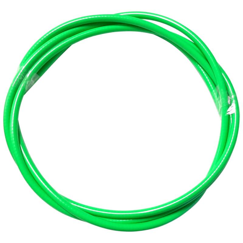 cyclingcolors Bowdenzughülle 7mm Motorrad 2m Moped mofa hülle bremszughülle kabelgehäuse (Grün) von cyclingcolors