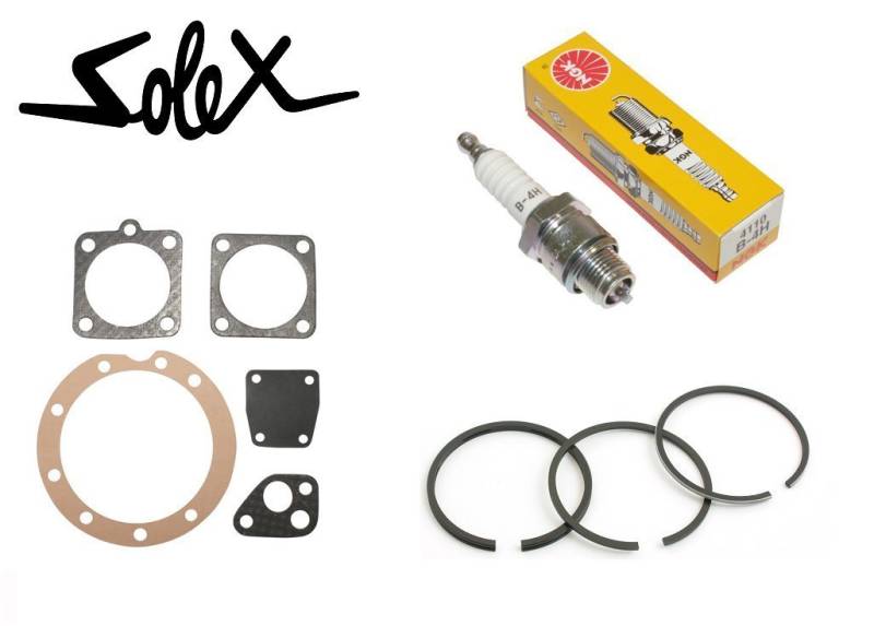 cyclingcolors Solex 2200 3300 3800 5000 reparaturset : Dichtungsatz + Zündkerze + kolbenringe Velosolex dichtung cyclingcolors Solex 2200 3300 3800 5000 reparaturset : Dichtungsatz + Zündkerze + kolbenringe Velosolex dichtung von cyclingcolors