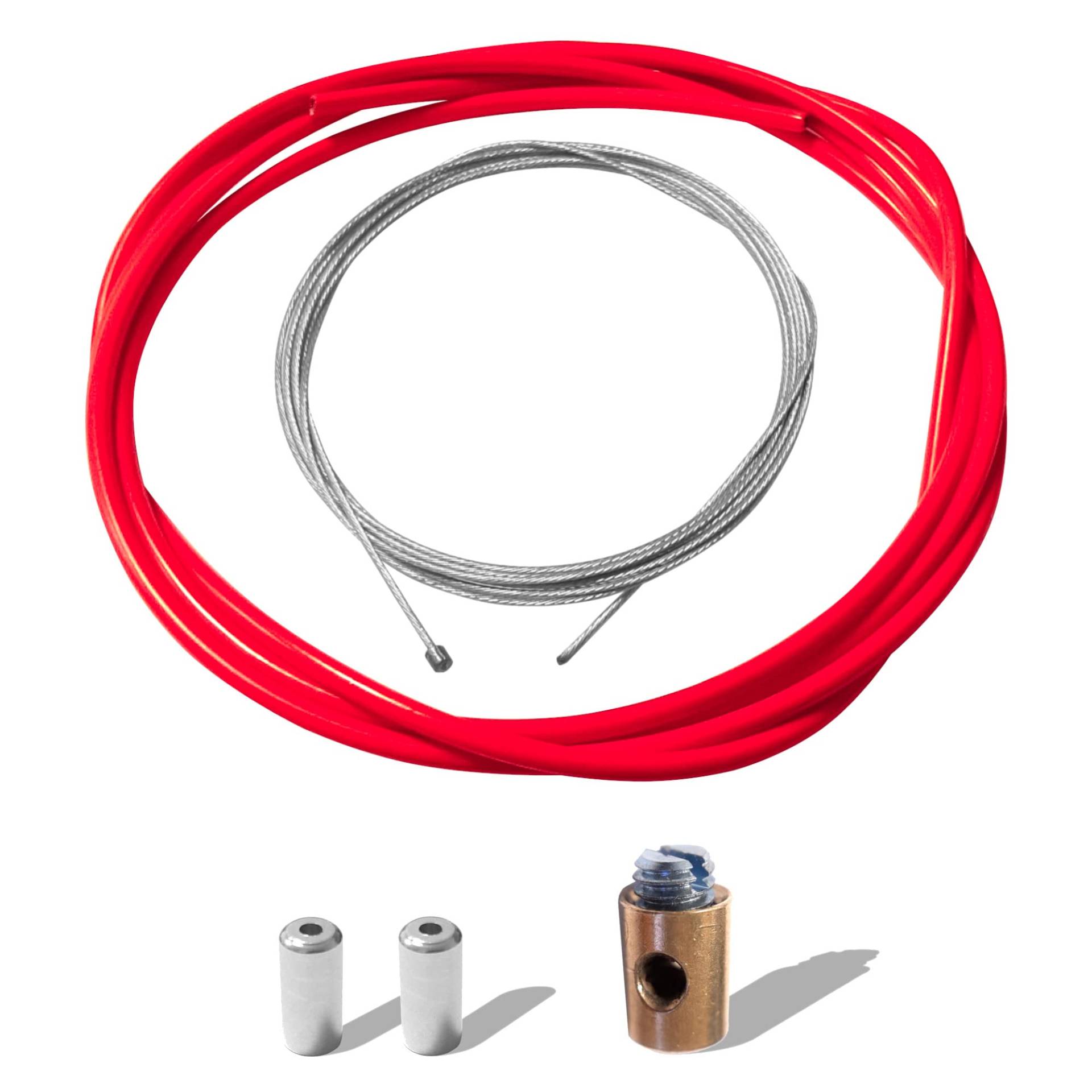 cyclingcolors Universal reparaturset gaszug bowdenzug innenzug mit Kabel schraubnippel für mofas Moped mokick, rot cyclingcolors Universal reparaturset gaszug bowdenzug innenzug mit Kabel schraubnippel für mofas Moped mokick, rot von cyclingcolors