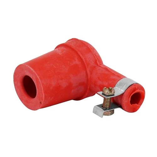 cyclingcolors ZÜNDKERZENSTECKER rot silikon gummi ZÜNDKERZE moped motorrad auto mofa roller RASENMÄHER TRAKTOR KETTENSÄGE FREISCHNEIDER von cyclingcolors