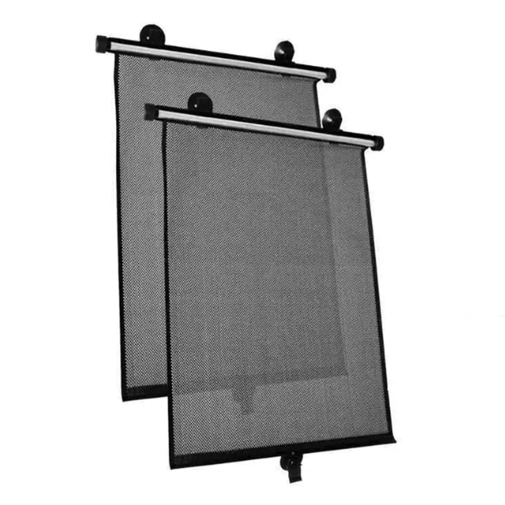 2 Stück Auto Rollos, einziehbare Auto Seitenflügel Sonnenschutz Schild Abdeckung Vorhang Visier Rollos mit Saugnäpfen für Privatsphäre und Hitzeschutz Kein Bohren erforderlich 2 Stück Auto Rollos, einziehbare Auto Seitenflügel Sonnenschutz Schild Abdeckung Vorhang Visier Rollos mit Saugnäpfen für Privatsphäre und Hitzeschutz Kein Bohren erforderlich von dabin007
