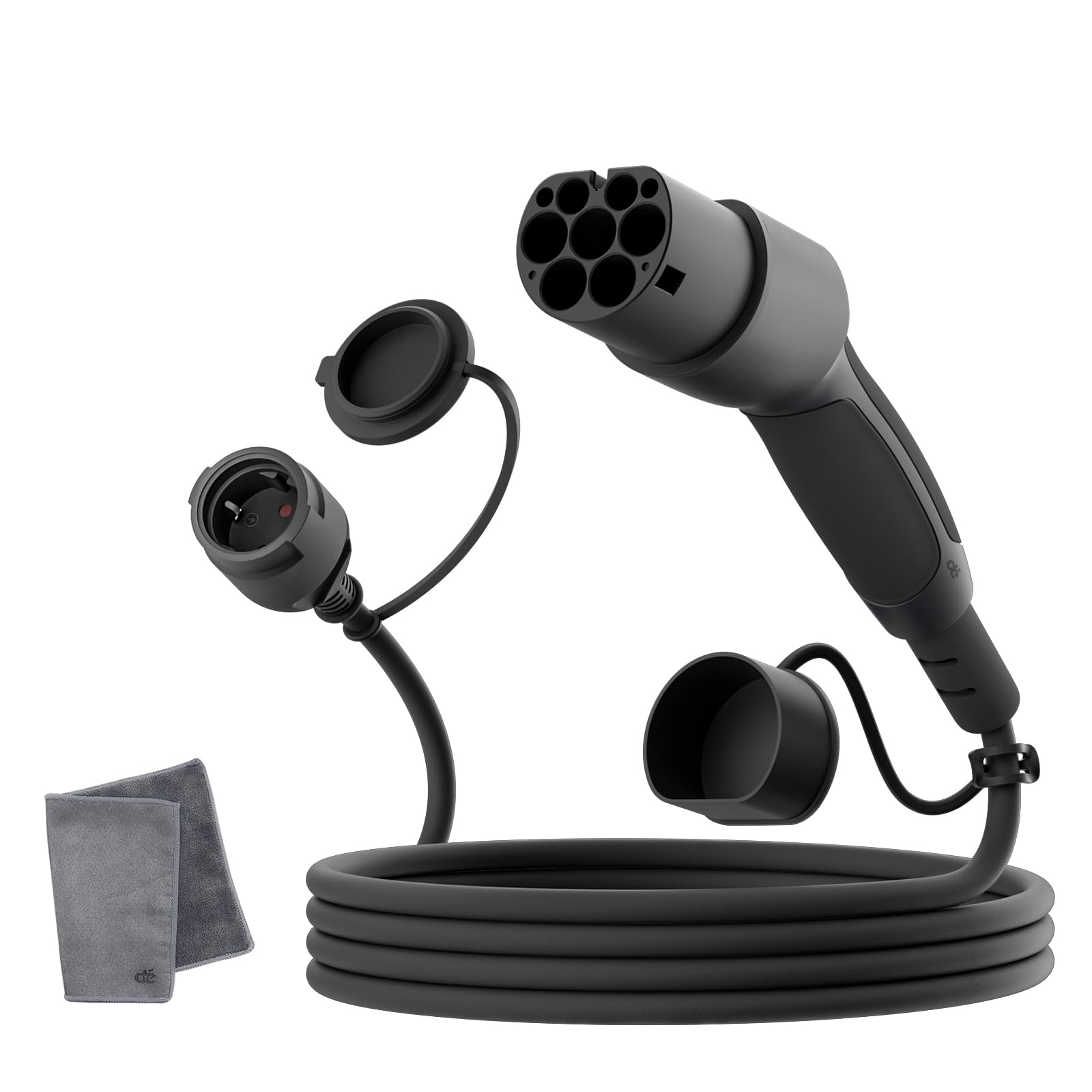 dé Adapter Typ 2 auf Schuko - Elektroauto Ladestecker, 16A 3m. Einfaches Laden an Ladestationen/Wallboxen trotz Verwendung von 230V Ladegeräten für E-Bike, E-Scooter, Motorrad. IP55 Nicht für V2L dé Adapter Typ 2 auf Schuko - Elektroauto Ladestecker, 16A 3m. Einfaches Laden an Ladestationen/Wallboxen trotz Verwendung von 230V Ladegeräten für E-Bike, E-Scooter, Motorrad. IP55 Nicht für V2L von dé