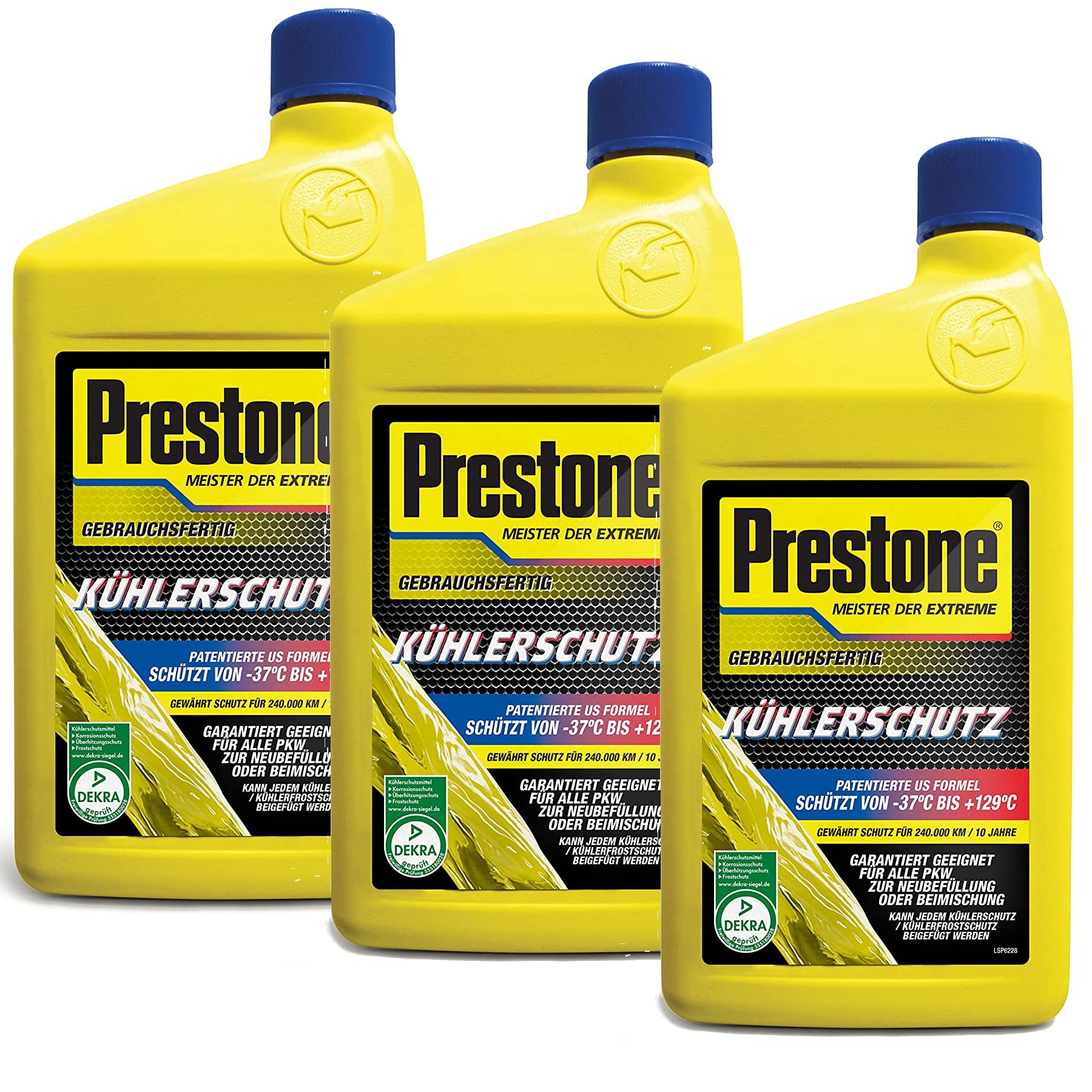dederichs GmbH Prestone AF2100LD Kühlerschutzmittel Gebrauchsfertig Set, 3x 1 Liter dederichs GmbH Prestone AF2100LD Kühlerschutzmittel Gebrauchsfertig Set, 3x 1 Liter von dederichs GmbH