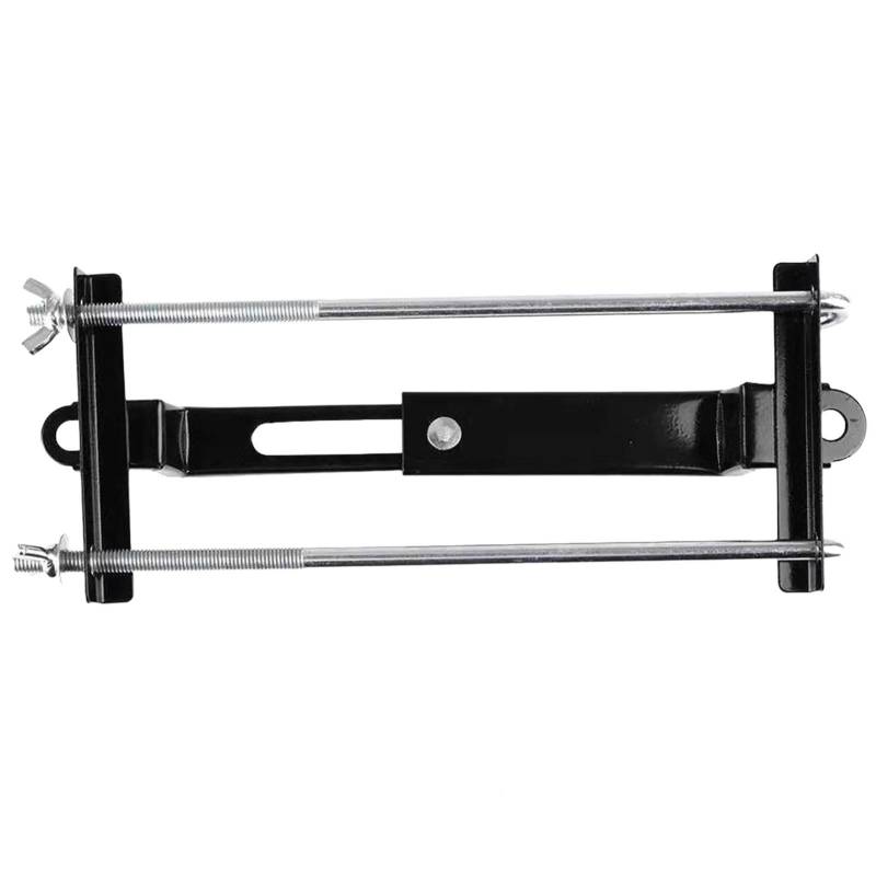 demaxiyad Batterie-Spanngurt-Set, flexibles Batterieklemmen-Set für | Batterie-Montagehalterung, rostfreie Autobatteriehalterung für Autobatterien von demaxiyad