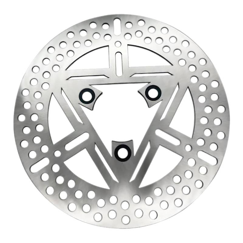 demaxiyad E-Bike-Bremsrotor, 220 mm Stahl-Scheibenbremsrotor – Teile für Mountain Road E-Sport, Rotoren von demaxiyad