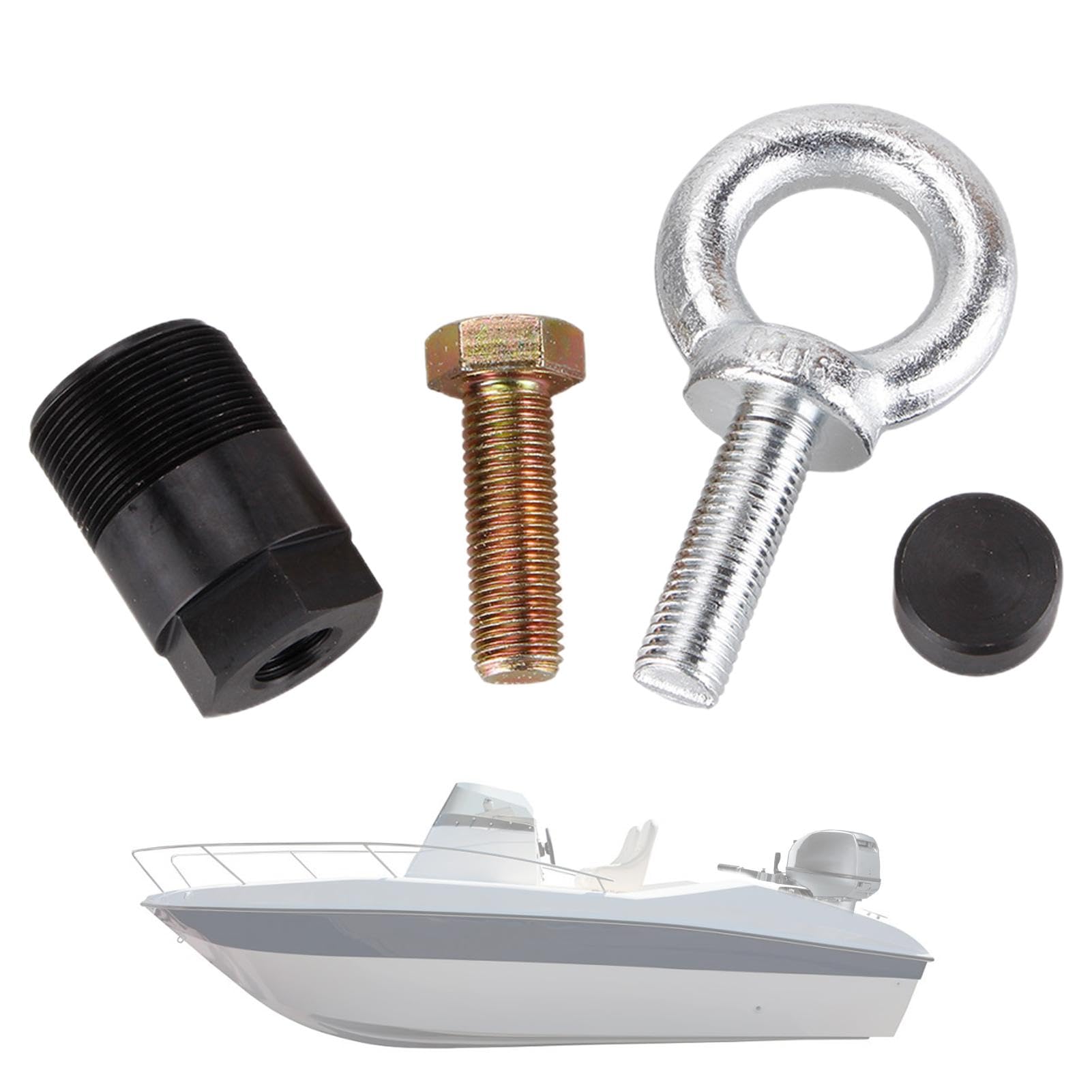 demaxiyad Schwungrad-Abzieher-Entfernungswerkzeug – Speed-Boot-Schwungrad-Abzieher, Mariner schwarzer Außenbord-Heber, Motorschwungrad-Abzieher-Set für 1,27 cm - 16 Gewinde demaxiyad Schwungrad-Abzieher-Entfernungswerkzeug – Speed-Boot-Schwungrad-Abzieher, Mariner schwarzer Außenbord-Heber, Motorschwungrad-Abzieher-Set für 1,27 cm - 16 Gewinde von demaxiyad