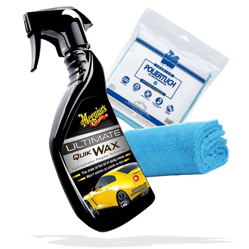 detailmate Auto Pflegeset für die optimale Handwäsche (Ultimate Quick Wax Set) von detailmate