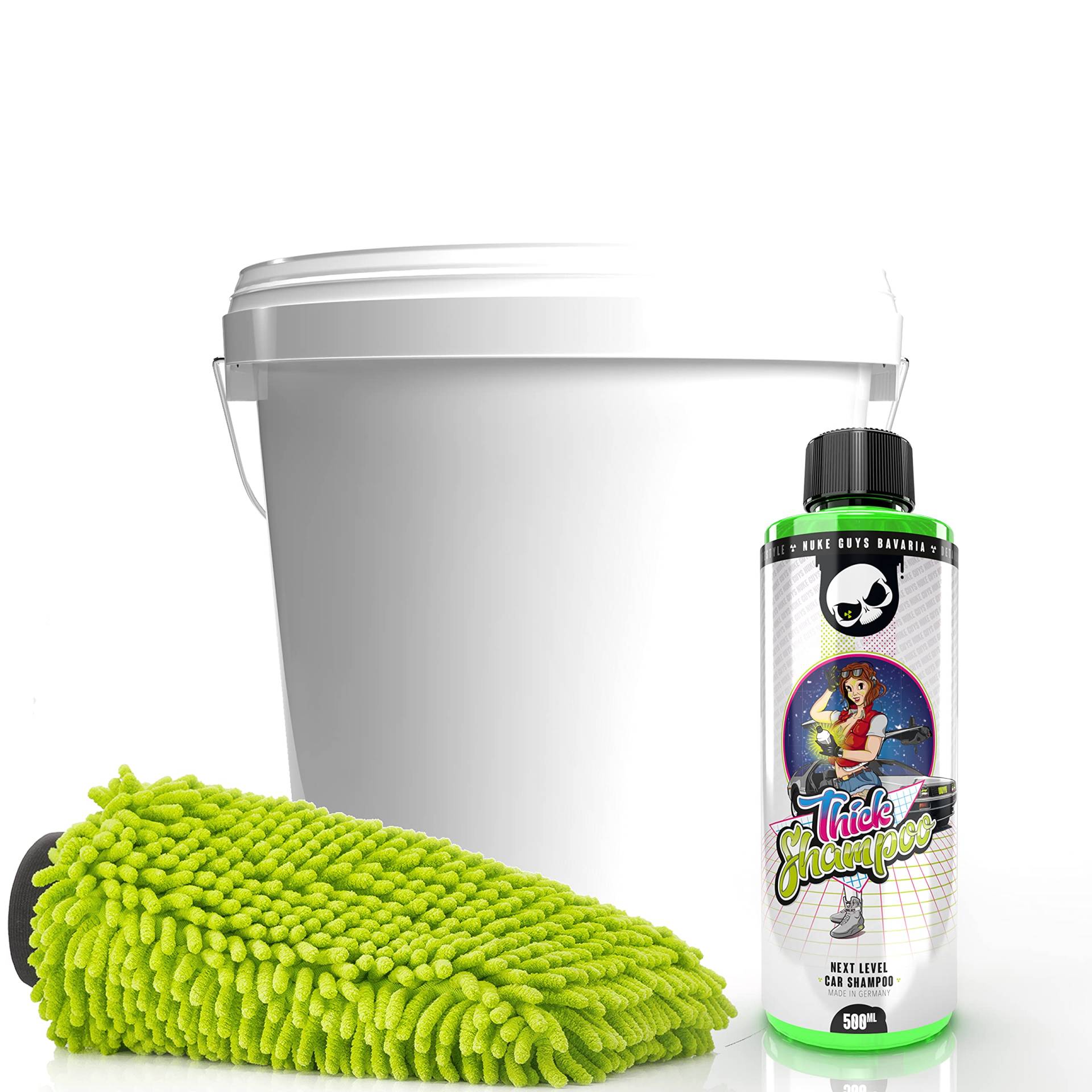 detailmate Nuke Guys Auto Wasch- und Pflegeset Handwäsche: Nuke Guys Thick Shampoo 500ml + detailmate Wascheimer + Deckel + detailmate Waschhandschuh detailmate Nuke Guys Auto Wasch- und Pflegeset Handwäsche: Nuke Guys Thick Shampoo 500ml + detailmate Wascheimer + Deckel + detailmate Waschhandschuh von detailmate