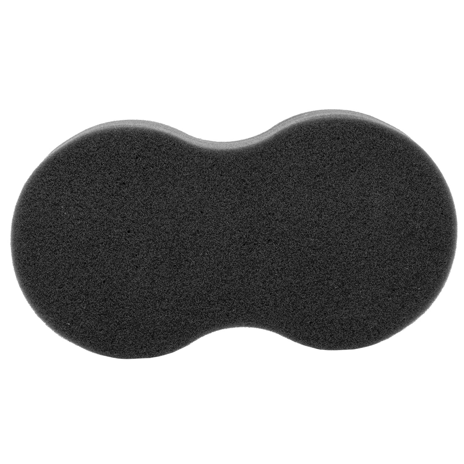 detailmate ValetPRO Schwammapplikator für Wachs und Innenreinigung- Black Wax Applicator + Nitril Schutzhandschuh von detailmate