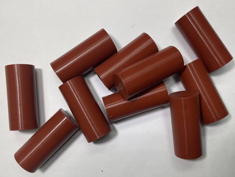 dexierp Protection Force Flache Endkappe für 14 mm 9/16 Zoll Außendurchmesser (15 Stück) Rohrpfosten Rohrendabdeckung Schraubengewindeschutz Lackabdeckung Hochtemperatur und wiederverwendbarer Gummi von dexierp