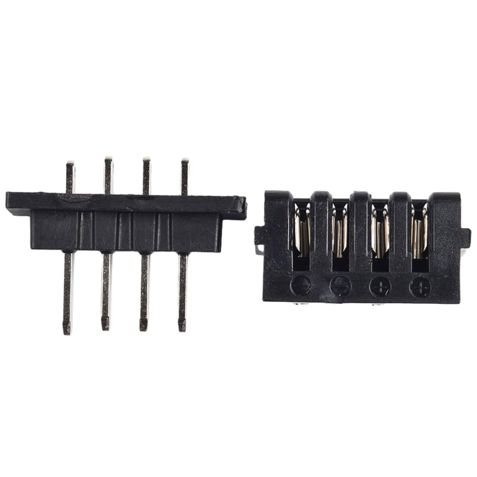 diwedaso Hailong Batterie Stecker 4 Pins Männlich Weiblich Entladung Stecker Box ABS Für Hailong Batterie Stecker Batterie Basis, 4 polig diwedaso Hailong Batterie Stecker 4 Pins Männlich Weiblich Entladung Stecker Box ABS Für Hailong Batterie Stecker Batterie Basis, 4 polig von diwedaso