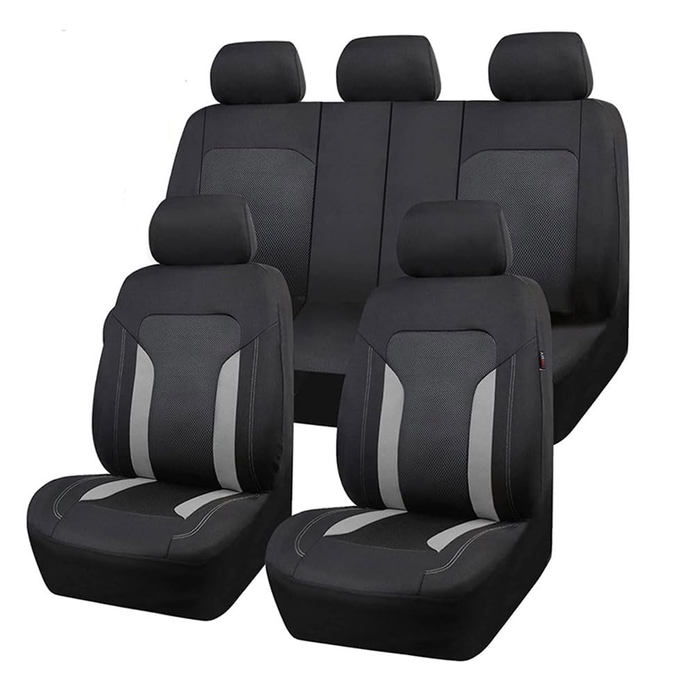dmSJEr Autositzbezüge für Mercedes Benz Classe GLB GLB 200d X247/GLB 250 X247 2019-2023 Business-Sitzbezug aus hochwertigem Stoff, pflegeleicht und waschbar,normal-C Grey dmSJEr Autositzbezüge für Mercedes Benz Classe GLB GLB 200d X247/GLB 250 X247 2019-2023 Business-Sitzbezug aus hochwertigem Stoff, pflegeleicht und waschbar,normal-C Grey von dmSJEr