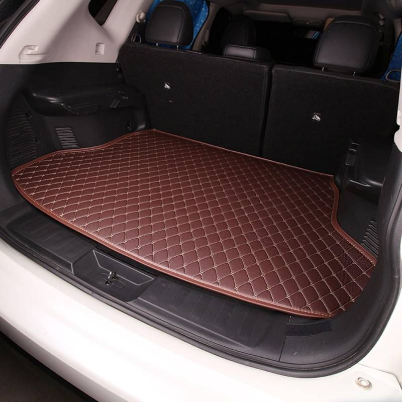 Kofferraummatte,Kofferraumauskleidung,Kofferraumzubehör,für Citroen C4 aircross 2018-2022,C-Quilted Curry von dnofowl