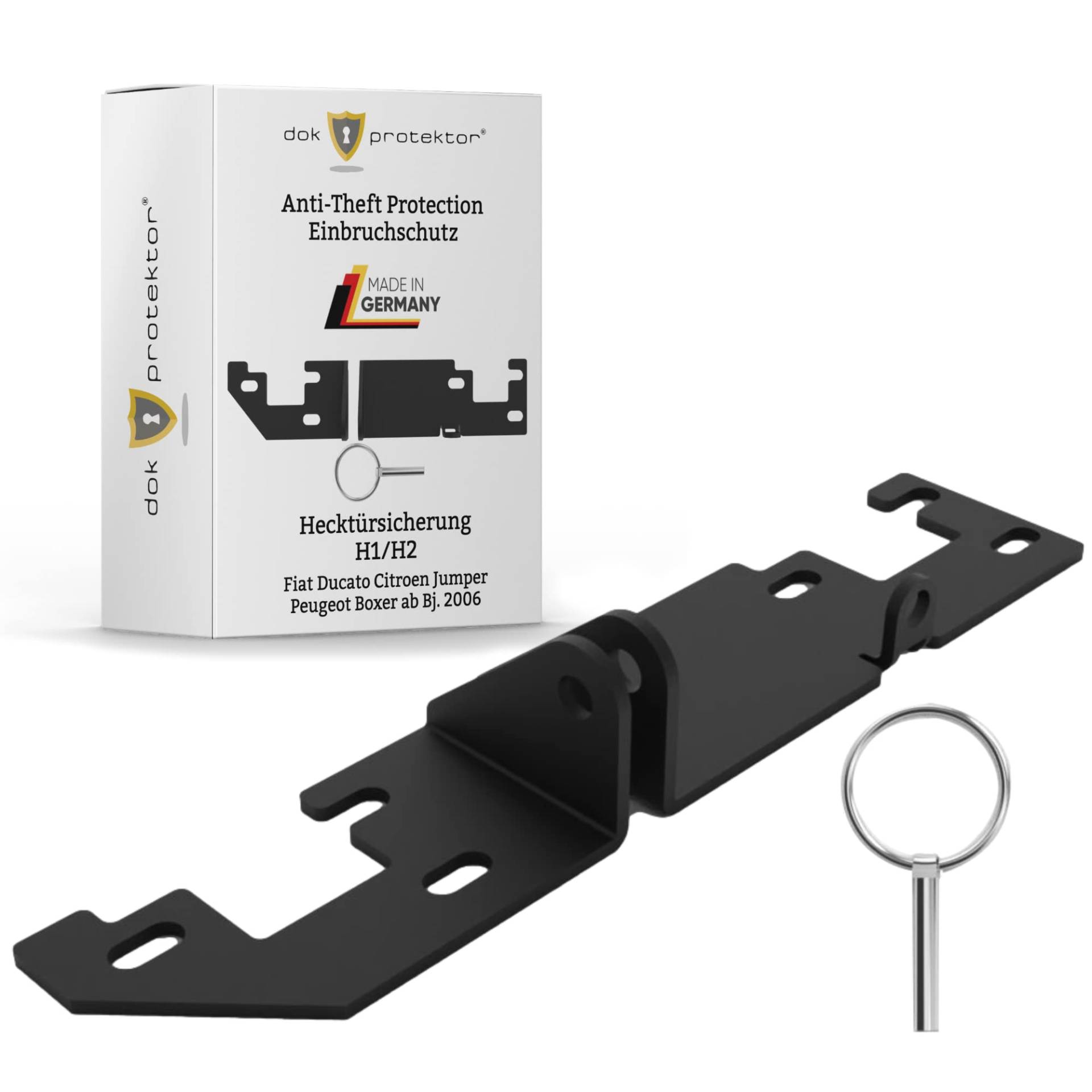 dok protektor Hecktürsicherung Einbruchschutz und Prick-Stop Schutz für Ducato, Jumper, Boxer X250 X290 für Höhe H1/H2 - Must Have Camping Zubehör, Kastenwagen Wohnmobil Zubehör - Made in Germany dok protektor Hecktürsicherung Einbruchschutz und Prick-Stop Schutz für Ducato, Jumper, Boxer X250 X290 für Höhe H1/H2 - Must Have Camping Zubehör, Kastenwagen Wohnmobil Zubehör - Made in Germany von dok protektor
