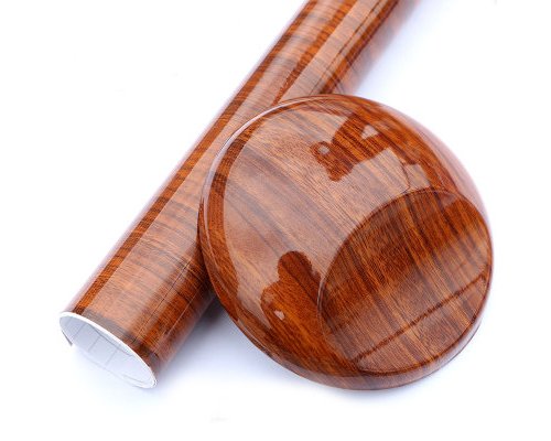 DSstyles Glossy Wrap Wood Grain Vinyl Wrap Car Sticker Wrap Roll Film Self Adhesive Skin - Brown A DSstyles Glossy Wrap Wood Grain Vinyl Wrap Car Sticker Wrap Roll Film Self Adhesive Skin - Brown A von ds. distinctive style