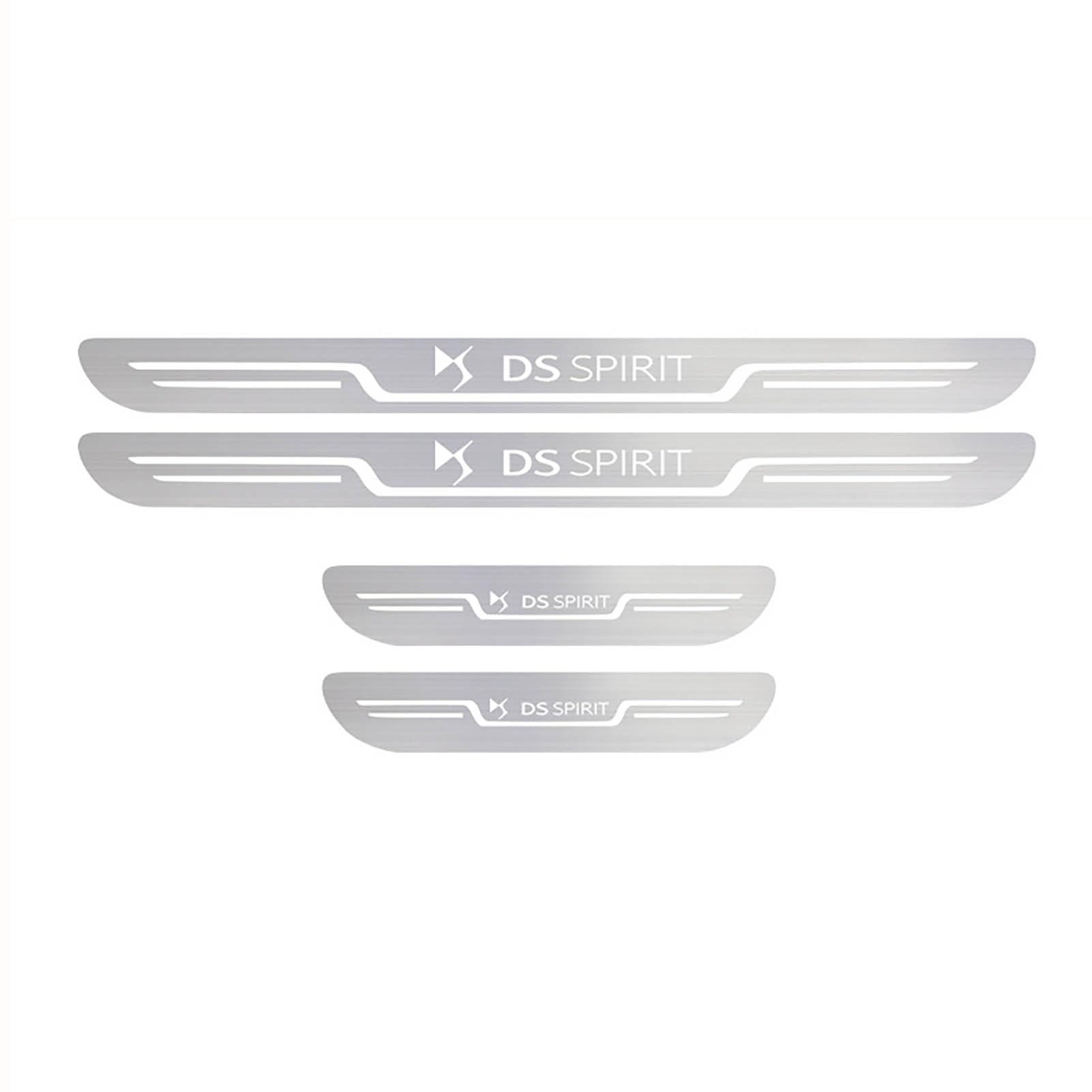 4 Stück Auto Edelstahl Einstiegsleisten Schutz, für DS9 DS7 DS3 DS4S DS6 DS5LS Türschwellenschutz Trim Scuff Schutz Kratzschutz rutschfeste Anti-Kratz Styling DekorationszubehöR,B 4 Stück Auto Edelstahl Einstiegsleisten Schutz, für DS9 DS7 DS3 DS4S DS6 DS5LS Türschwellenschutz Trim Scuff Schutz Kratzschutz rutschfeste Anti-Kratz Styling DekorationszubehöR,B von dsetryj