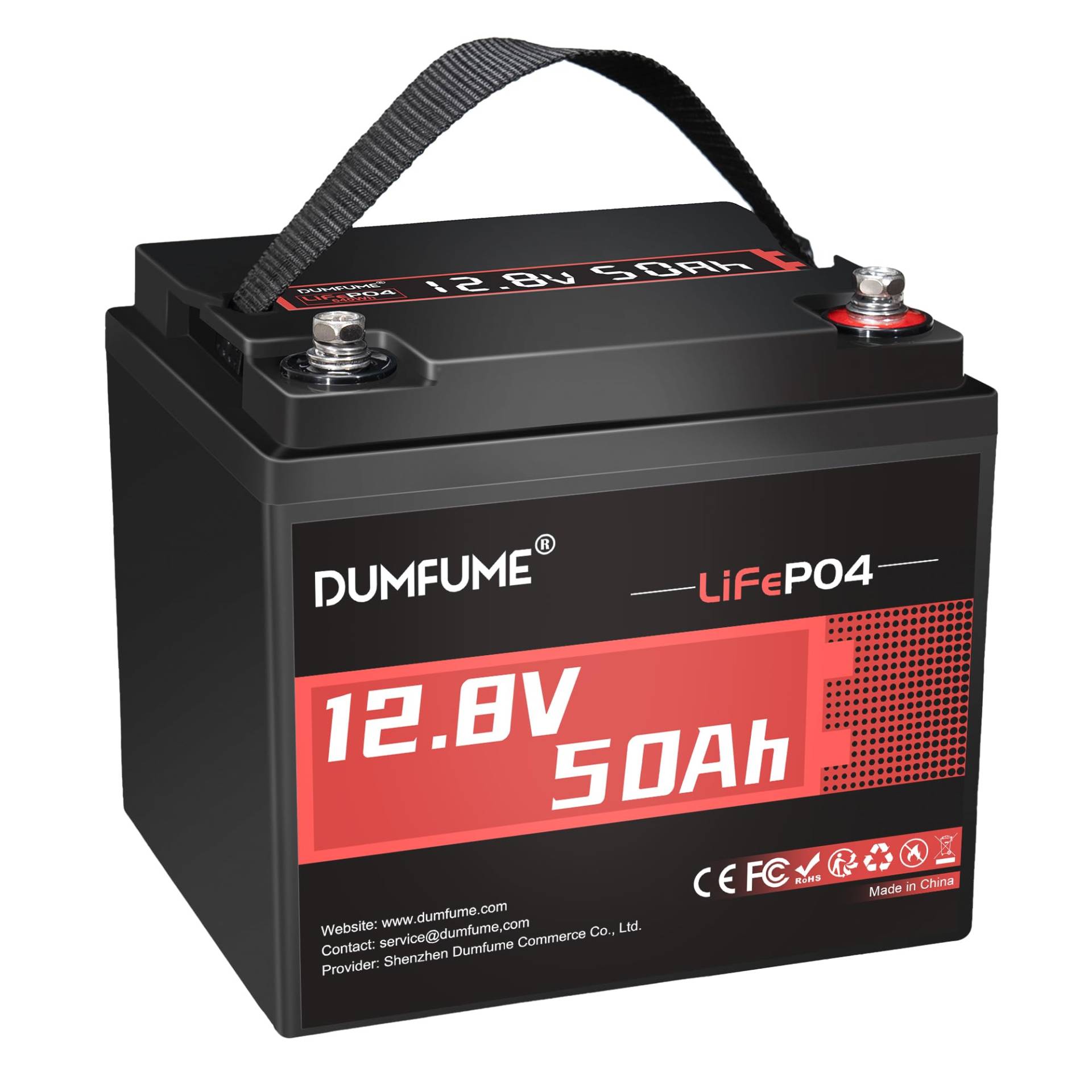 Dumfume 12V 50Ah LiFePO4 Lithium Batterie, Eingebautes 50A BMS 640Wh 4000-15000 Zyklen Deep Cycle Lithium Akku für Wohnmobil, Boot, Camping, Off-Grid und Solaranlage Dumfume 12V 50Ah LiFePO4 Lithium Batterie, Eingebautes 50A BMS 640Wh 4000-15000 Zyklen Deep Cycle Lithium Akku für Wohnmobil, Boot, Camping, Off-Grid und Solaranlage von dumfume