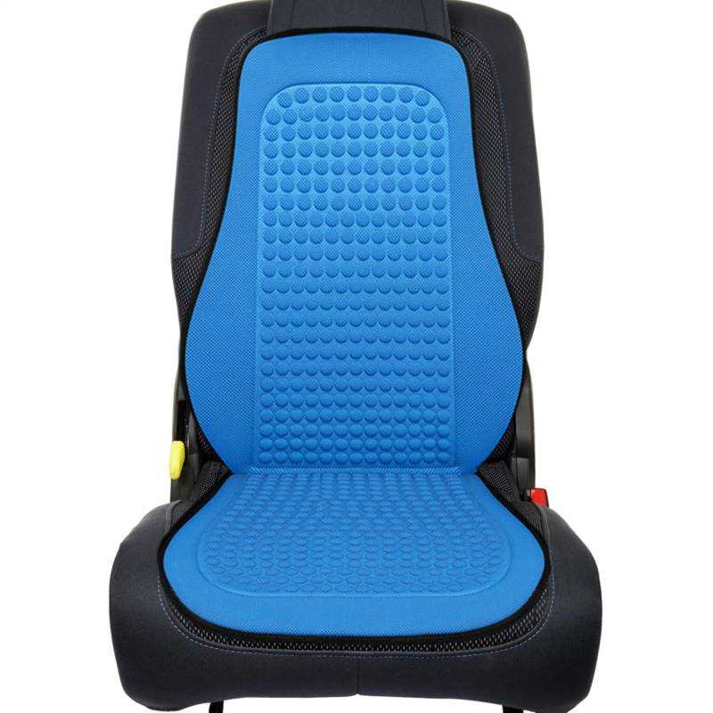 dzqad Dakdad Gekühlter Sitzbezug Fürs Auto, Belüfteter Autositzbezug, Kühlende Autositzbezüge, Atmungsaktives Belüftetes Sitzkissen, Blau von dzqad