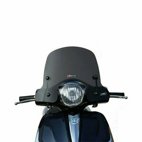 e-bikers.it Faco 28640 Windschutzscheibe mit niedrigem Rauch, für Piaggio Liberty I-Get 50 125 150 2015-2020 von e-bikers.it