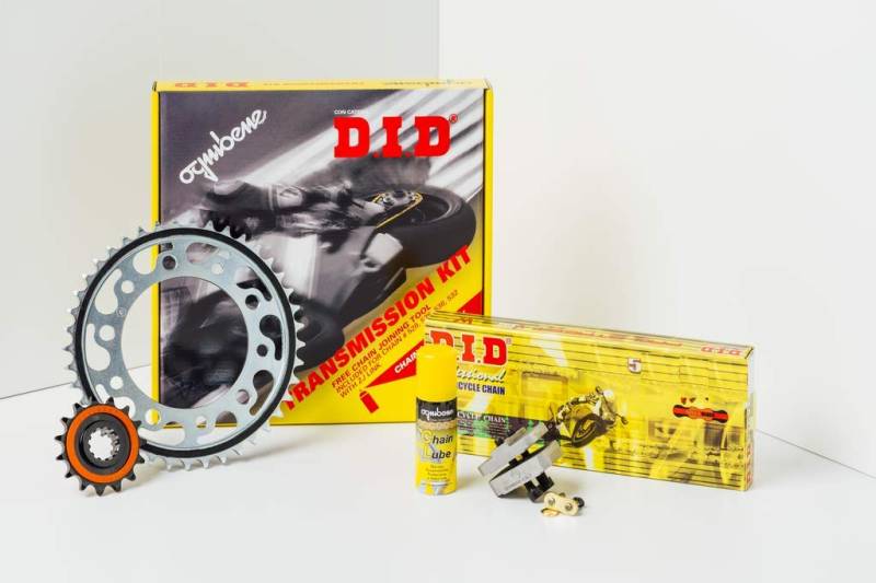 Set Übertragung Kette Zahnrad Ritzel DID Premium Benelli Trk 502 X ABS Von 2018 von e-bikers.it