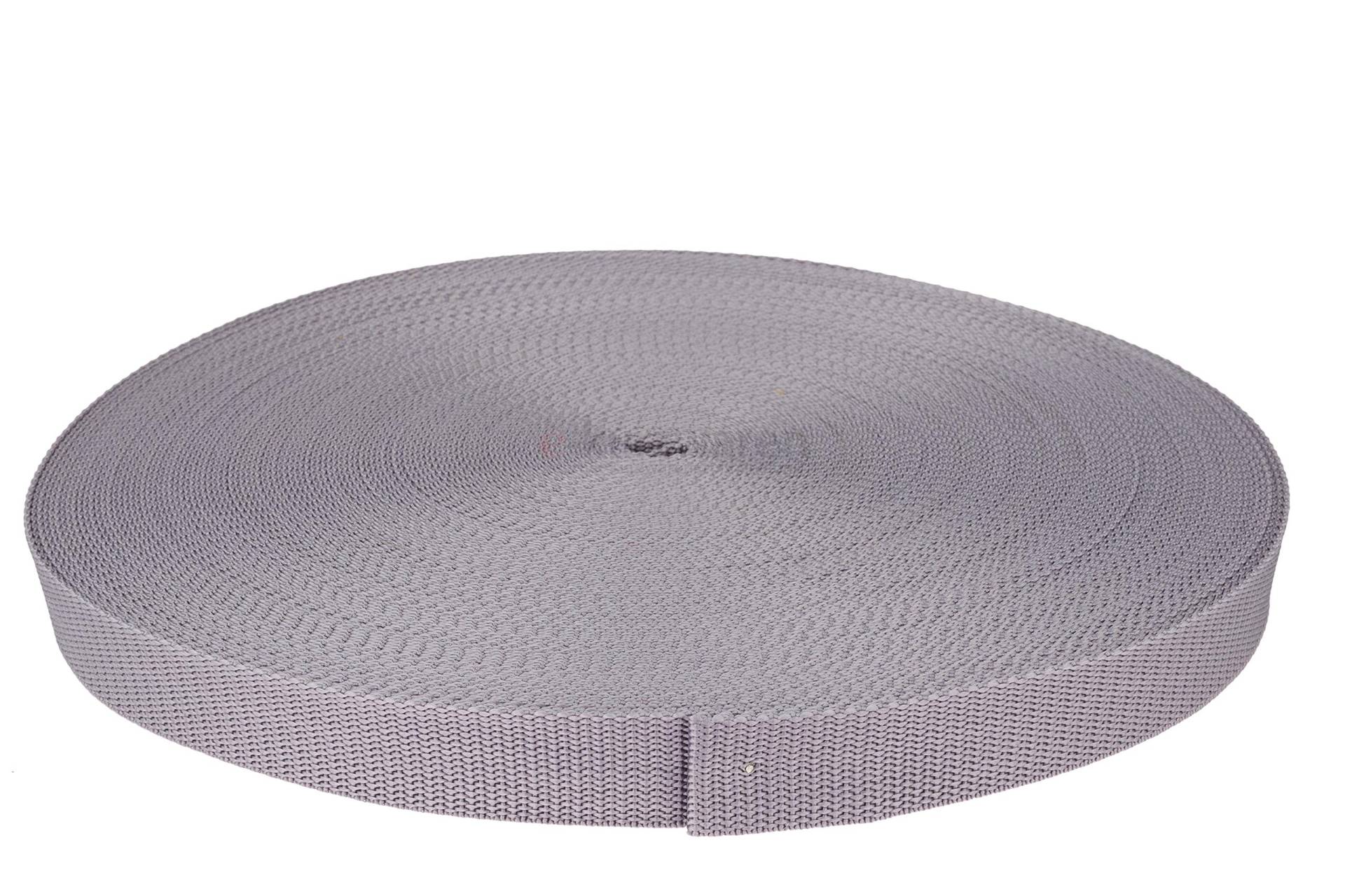 Gurtband Polypropylen 2m oder 5m lang - 32 Farben Breiten: 20mm 25mm 30mm 40mm 50 mm von e-kurzwaren