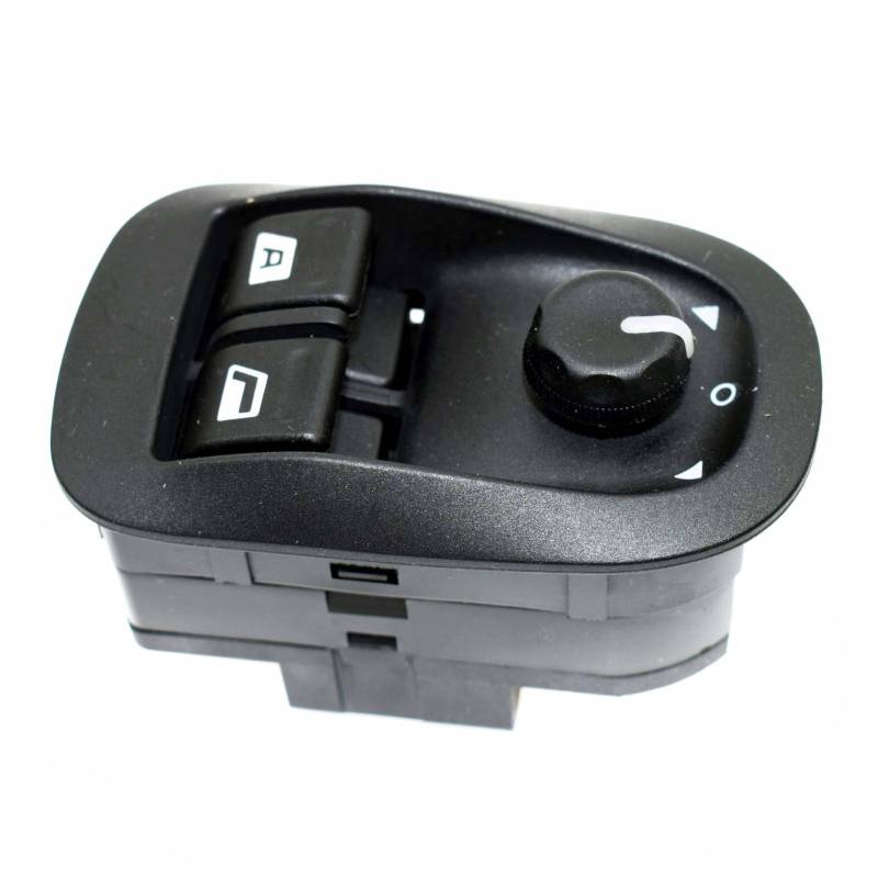 Power Fenster Schalter Master Elektrische Spiegel Button schwarz 6554. WA für Peugeots 206 306 1993-2016 von eGang Auto